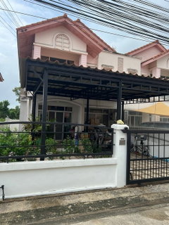 sss497 For sale, 2-storey twin house for sale, Petch Anan Village, Khlong 4, Lam Luk Ka, Phra Ong Chao Sai Road