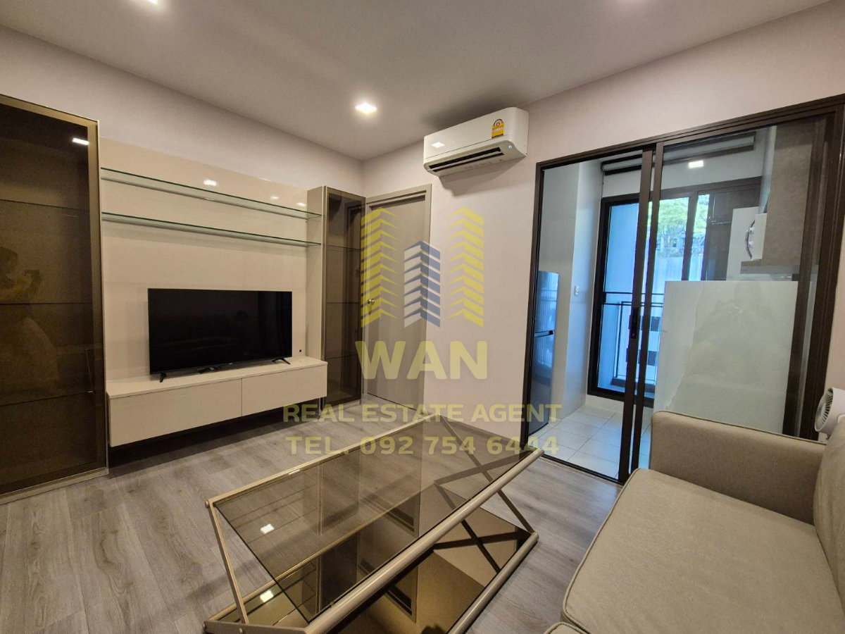 รูป ให้เช่าคอนโด The politan breeze ชั้น 8 ขนาด 30 ตร.ม. แบบห้องนอนแยก ครบพร้อมอยู่ - รูปที่ 1/14