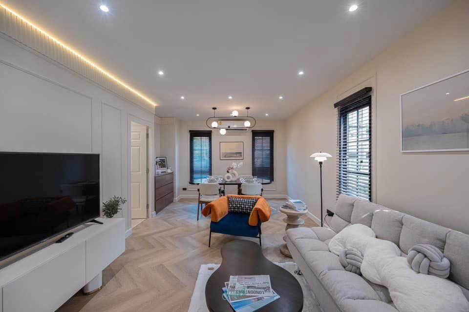บ้านพร้อมเข้าอยู่ Contemporary Modern House แต่งเฟอร์ครบ ท่าวังตาลสารภี  40,000 บ/เดือน 