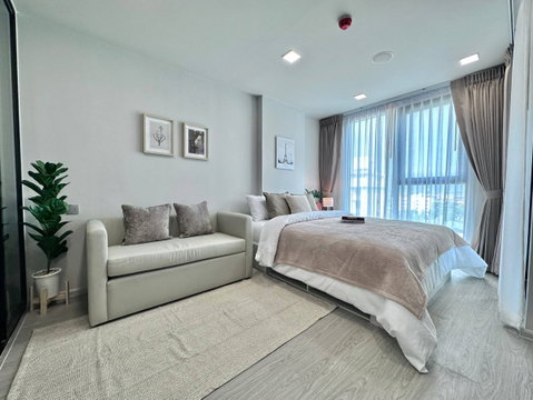 Condo for rent: Atmoz Oasis Onnut Line ID: @condobkk(With@)