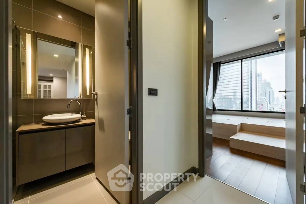 รูป คอนโด 2 ห้องนอน 84 ตร.ม. พร้อมรับสัตว์เลี้ยง ที่ M Silom ใกล้ BTS ช่องนนทรี 400 ม. (ID 2828474) - รูปที่ 17/19