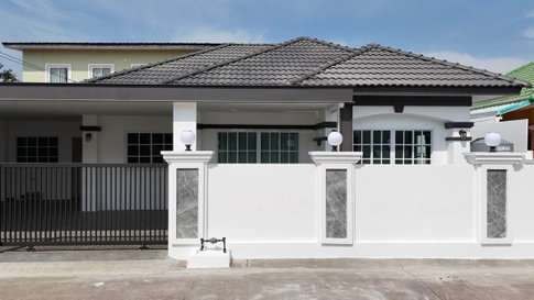 ให้เช่าบ้านเดี่ยวรีโนเวทใหม่ ม.คลาสสิคโฮม ไร่กล้วย ศรีราชา