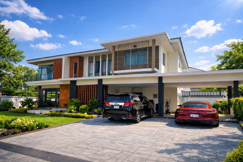 ขายบ้านเดี่ยว : ขายบ้านเฟอร์เฟค มาสเตอร์พีซ สุขุมวิท 77 ใน Private Zone ตกแต่งสไตล์ Modern Luxury พร้อมเข้าอยู่