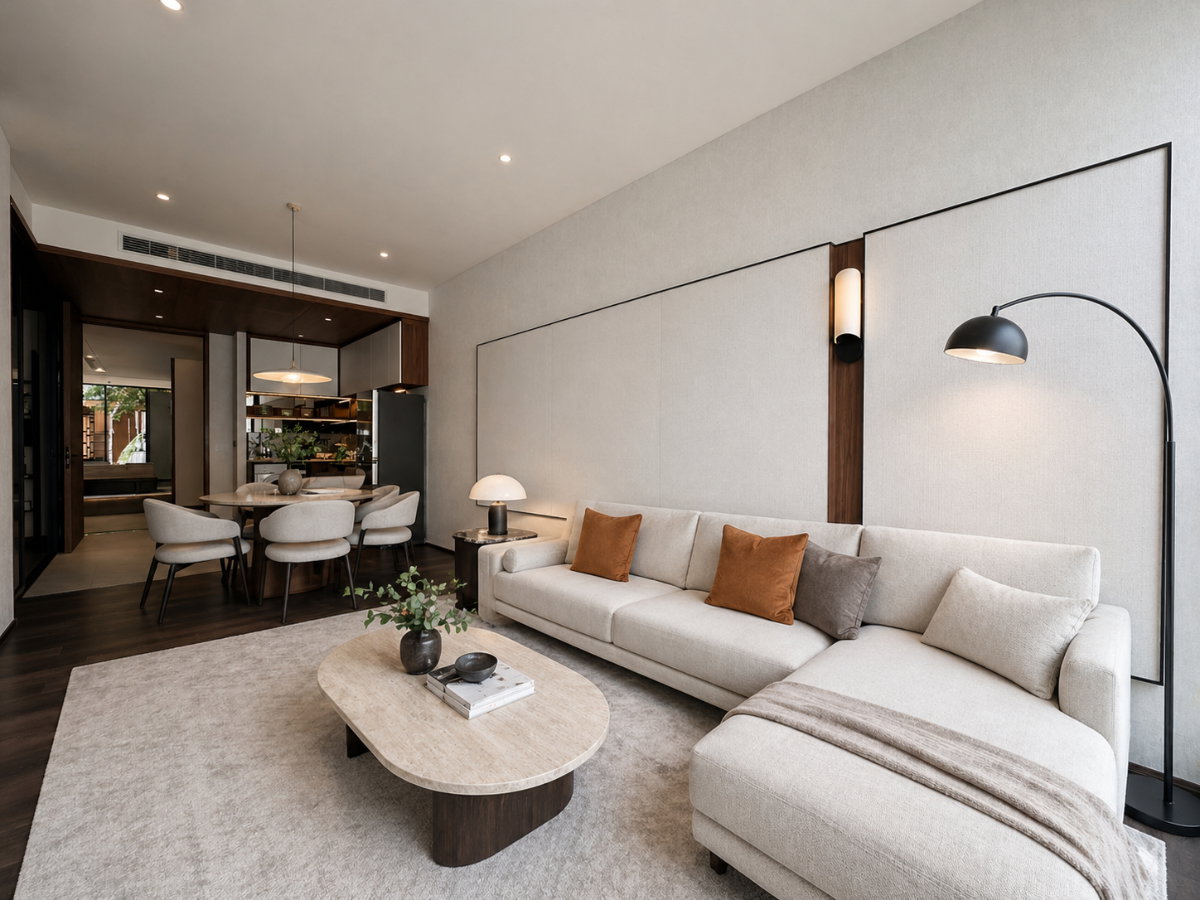 รูป ขายดาวน์ ROMM Convent 1BedroomPlus ห้องนอนใหญ่ มีห้องทำงานส่วนตัว - รูปที่ 1/6