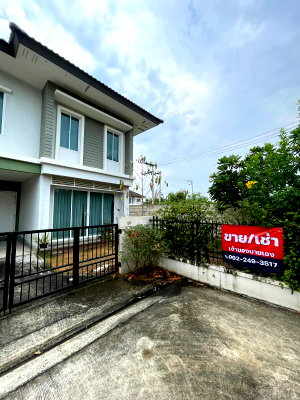 Twin houses for sale SISB Nonthaburi - Singapore International School Nonthaburi  : sales, urgently. Owner-operated detached corner house, 44.9 sq.wa.