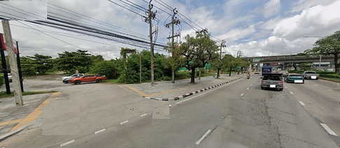 Prime land for rent in Ramkhamhaeng, Ramintra, Min Buri area, Close to 2 MRT lines (Orange and Pink lines) 10 rai 3 ngan 8.0 square wa.