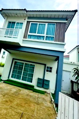Twin houses for sale Phra Samut Jadee Samut Prakarn : Supalai Pride Pracha Uthit Twin House for Sale with Full Furnishing & Freebies