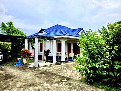 ขายบ้านเดี่ยว : ขาย บ้านชั้นเดียว พร้อมที่ดิน 425 ตรว. ผังเขียว ใกล้เมือง นิมิตใหม่ 40 คลองสามวา