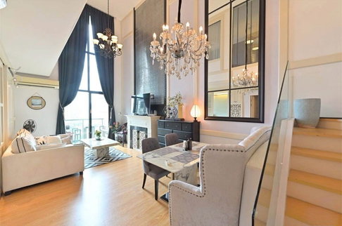 LTHC15182-Modern Condo High Floor for Rent Phetchaburi | City Lifestyle Best Value | Near MRT Phetchaburi | 55,000 THB