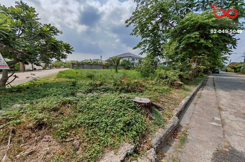 รูป ขายที่ดิน 186ตร.วา หมู่บ้านเกษตรนิเวศน์ แจ้งวัฒนะ 14 แปลงมุม ใกล้รถไฟฟ้า,ทางด่วน  - รูปที่ 4/7