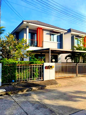 บ้านเดี่ยวให้เช่า : บ้านเดี่ยวให้เช่า พร้อมเฟอร์ครบ โครงการปาล์มการ์เด้น 6 สันทราย-เชียงใหม่ ใก้ลเซ็นทรัลเฟสติวัล (R1089) T.0946511456