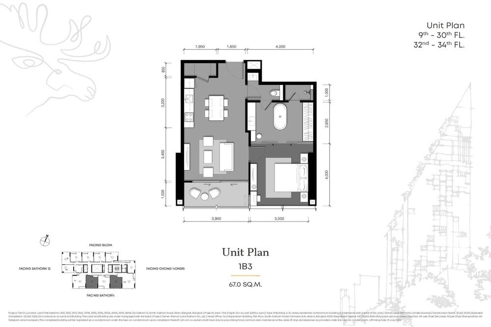รูป  ขาย -เช่า !! Tait Sathorn 12, 1 ห้องนอน, 1 ห้องน้ำ, วิวเมือง, ห้องมุม, ห้องอยู่ทางทิศใต้ !! Code C20230600095 แต่งครบ, พร้อมเข้าอยู่, ราคาพิเศษ!!📣📣 - รูปที่ 13/13