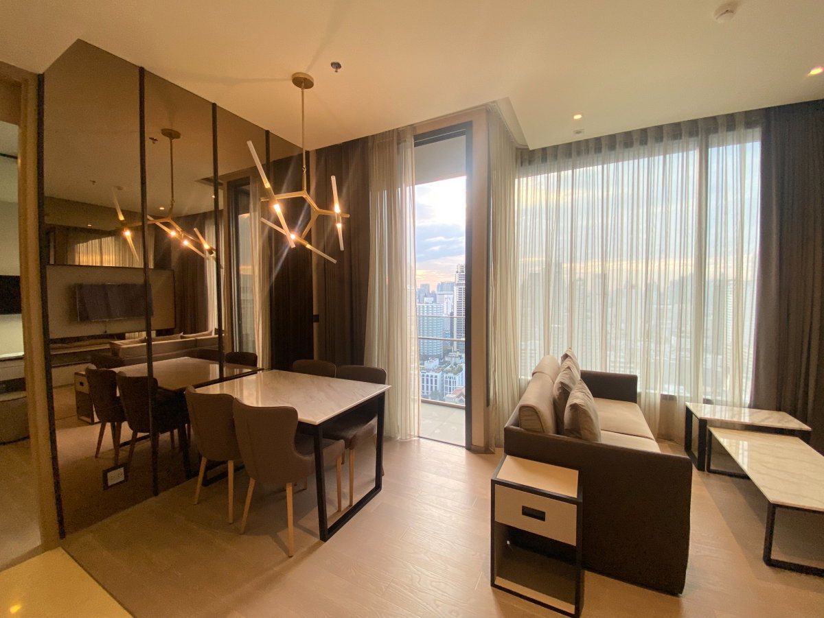 picture The Esse Asoke - 2bed/ 2bath, 27 floor, City view, Corner Room - 3/19