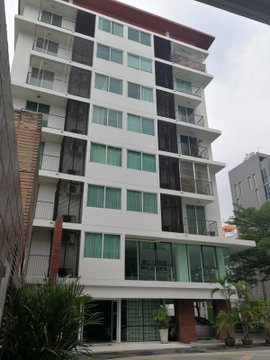 ห้องชุด ชั้น 6 เนื้อที่ 80.43 ตร.ม. คอนโด เดอะฟายน์ แอทริเวอร์ เจริญนคร 17