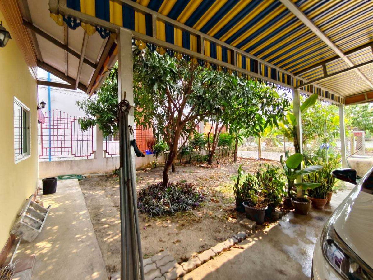 รูป ขายบ้านเดี่ยวชั้นเดียว ริมน้ำ บรรยากาศรีสอร์ท ถนนศรีวารี ใกล้สนามบินสุวรรณภูมิ - รูปที่ 7/19