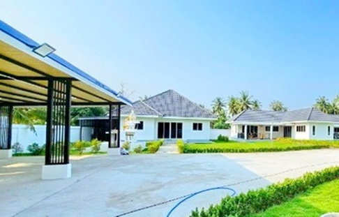 ตลาดปราณบุรี 800 ม. บ้านเดี่ยวชั้นเดียว 100ตร.ว.134 ตร.ม. 2นอน วัดนาห้วย 2น้ำ ใกล้รพ.ปราณบุรี 900 ม.