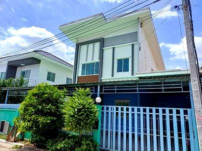 ขายบ้านเดี่ยว : ขายบ้านเดี่ยว 2 ชั้น เนื้อที่ 38.5 ตร.ว. หมู่บ้าน Lanceo Crib ปิ่นเกล้า-พระราม5