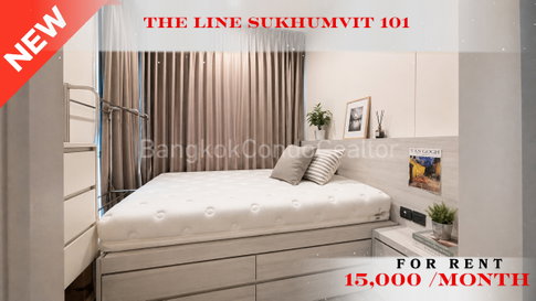 🍀🍀 Fully furnished💝 ให้เช่า📌 เดอะไลน์ สุขุมวิท 101 (Line: @rent2022) BTS ปุณณวิถี พร้อมเข้าอยู่ 🔖A11235