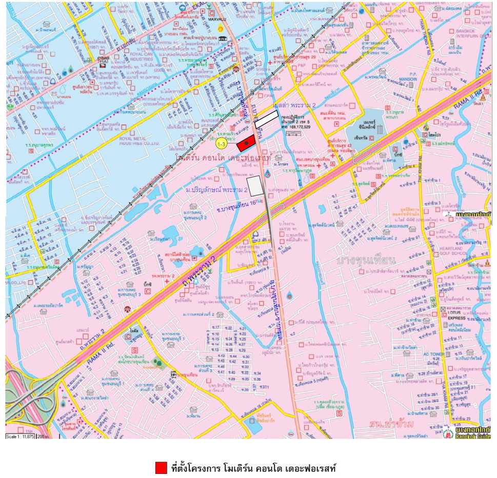 รูป ห้องชุด/คอนโดมิเนียม 26.28 ตร.ม. ห้องชุด โมเดิร์น คอนโด เดอะ ฟอเรสท์  [ชั้น 2 อาคาร B] บางขุนเทียน กรุงเทพมหานคร 2.2M - รูปที่ 12/14