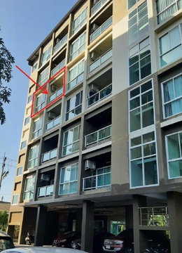 ห้องชุด/คอนโดมิเนียม 39.15 ตร.ม. ห้องชุด เจ เจ แอร์พอร์ต คอนโด [เฟส 3 ชั้น 5 อาคาร C] ถลาง ภูเก็ต 2.8M