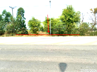 ขายที่ดิน : ที่ดินว่างเปล่า 697 ตร.วา เสลภูมิ ร้อยเอ็ด 3.3M