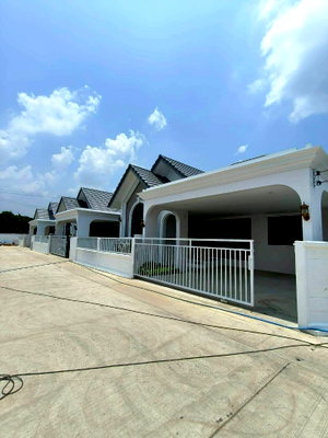บ้านเดี่ยว ถนนสุวินทวงศ์ : บ้านเดี่ยวชั้นเดียวโครงการบ้านใหม่ มีนบุรี ร่มเกล้า บึงขวาง สุวินทวงศ์
