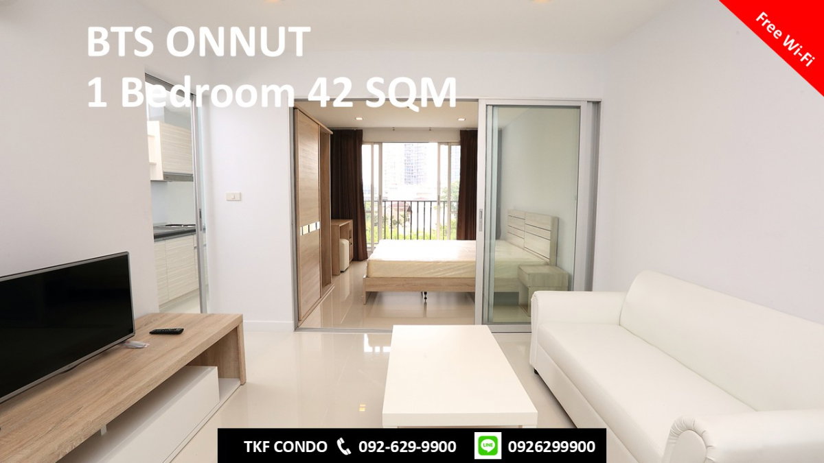 รูป TKF Condo Sukhumvit 52 (ทีเคเอฟ คอนโด สุขุมวิท52) ติดบีทีเอสอ่อนนุช 42 ตรม - รูปที่ 1/4