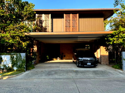 Houses for rent : P0696/Luxury detached house for rent, corner unit, Burasiri Pattanakarn (Burasiri Pattanakarn)