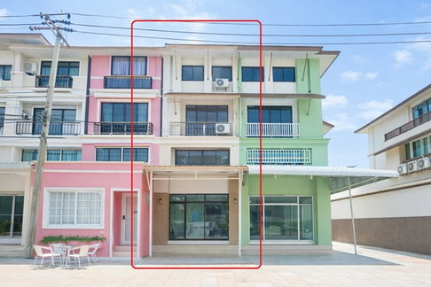 สนามบิน สุวรรณภูมิ 4กม. อาคารพาณิชย์ 3 นอน กิ่งแก้ว8-18 รพ. จุฬารัตน์ 9 กฟน. บางพลี 800ม. 3.5 ชั้น 20 ตร.ว. 252 ตร.ม.
