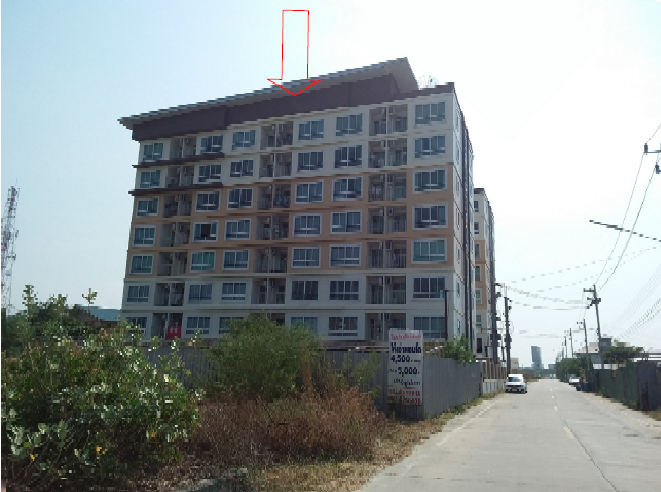 รูป ห้องชุด/คอนโดมิเนียม 33.43 ตร.ม. ห้องชุด ภัทรคอนโด ทาวน์ B [ชั้น 7 อาคาร 1] เมืองชลบุรี ชลบุรี 1M - รูปที่ 8/9