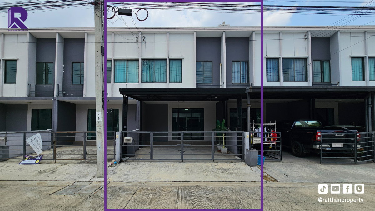 รูป ขายทาวน์โฮม 2 ชั้น พลีโน่ ชัยพฤกษ์ (Pleno Chaiyaphruek) ราคาถูกที่สุด ใกล้โรบินสัน ราชพฤกษ์ (SH027) - รูปที่ 1/19