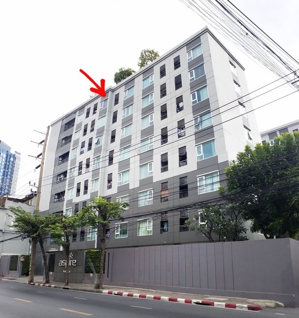 รูป ห้องชุด/คอนโดมิเนียม 30.3 ตร.ม. ห้องชุด แอสปาย วุฒากาศ [ชั้น 8] ธนบุรี กรุงเทพมหานคร 2M - รูปที่ 1/5