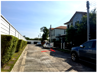 Houses for sale ม.เวสเทิร์น  : HOME 56.5 Sq.w. Khlong Sam Wa Bangkok for 6.3M