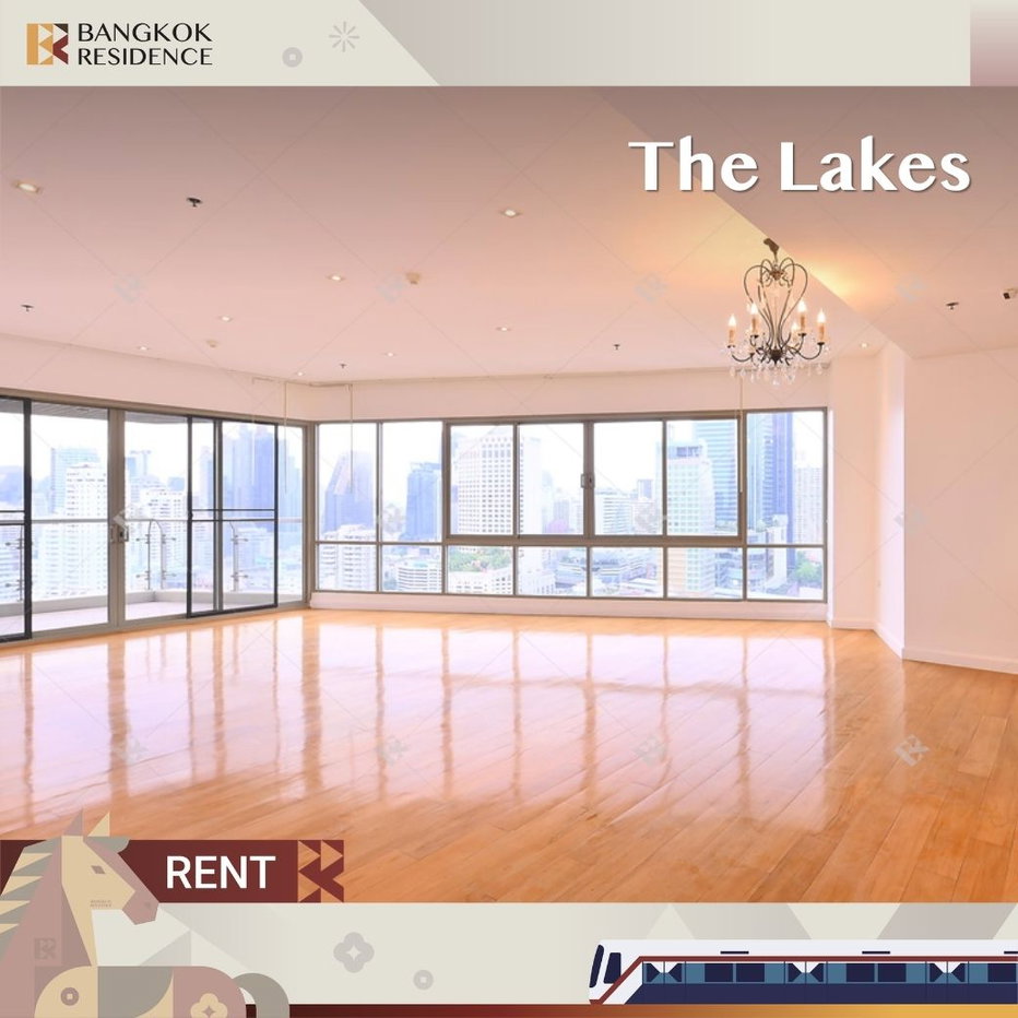 รูป Spacious Unit at The Lakes 💎 Luxury high-floor unit with stunning views 🌃🏞️ - รูปที่ 1/11