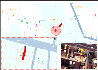Shophouses for sale Muang Lop Buri Lopburi : SHOP HOUSE 24.3 Sq.w. Muang Lop Buri Lopburi for 2.5M