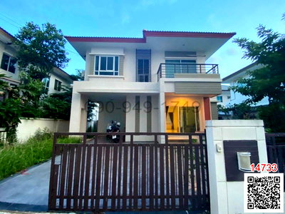 บ้านเดี่ยวให้เช่า : เช่า บ้านเดี่ยว 2 ชั้น สราญสิริ รามอินทรา 2 ทำเลดีใกล้ห้างแฟชั่นไอส์แลนด์,พรอมมานาด