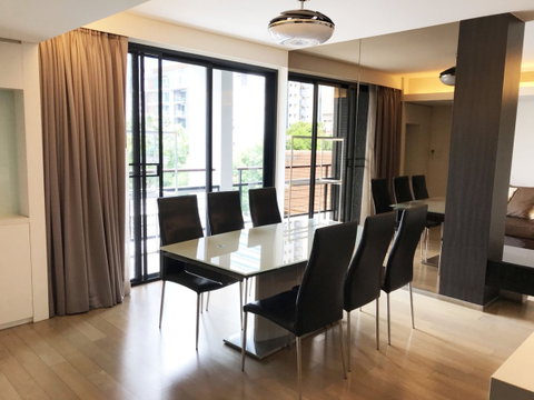 Largest unit in the project, great view, MODE Sukhumvit 61 Floors 1-4 2 Bedrooms, 2 Bathrooms