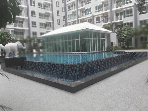 ห้องชุด/คอนโดมิเนียม 25.2 ตร.ม. ห้องชุด เดอะรอยัลฮิลล์ รีสอร์ท บ่อวิน [ชั้น 2 อาคาร C] ศรีราชา ชลบุรี 940,000