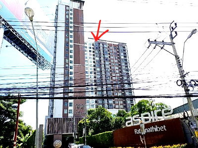 Condos for sale : CONDO 46.79 Sq.m. Muang Nonthaburi Nonthaburi for 2.7M