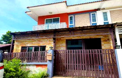 Twin houses for sale MRT Talad Bang Yai : Townhome for sale, end unit, Nonthicha Bang Yai, 150 sq m, 36.3 sq wa.