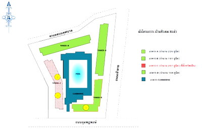 ขายคอนโด : ห้องชุด/คอนโดมิเนียม 29.95 ตร.ม. ห้องชุด บ้านทิวลม ชะอำ [ชั้น 4 อาคาร C] ชะอำ เพชรบุรี 1.5M