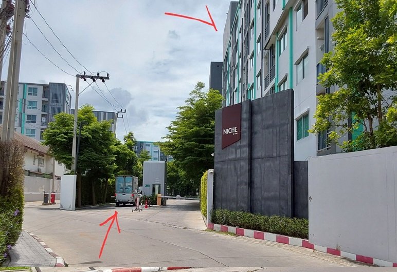 รูป ห้องชุด/คอนโดมิเนียม 27.78 ตร.ม. ห้องชุด นิช ไอดี เสรีไทย-วงแหวน [ชั้น 8 อาคาร C] คันนายาว กรุงเทพมหานคร 1.5M - รูปที่ 2/11