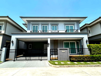 Houses for rent ม.เอเชียอาคเนย์ : House for rent, Grandio Phetkasem 81 Village, new house, beautifully furnished, ready to move in. NH0033