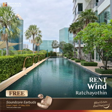  เช่าคอนโด 💖 Wind Ratchayothin 2นอน 80ตรม 35k ✨ ห้องสวย รีโนเวทใหม่ ใกล้ BTS รัชโยธิน 
