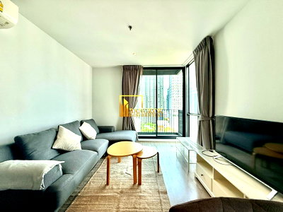 คอนโดให้เช่า : Rhythm Ekkamai | Modern 2 Bedroom Condo For Rent - BR61157CD