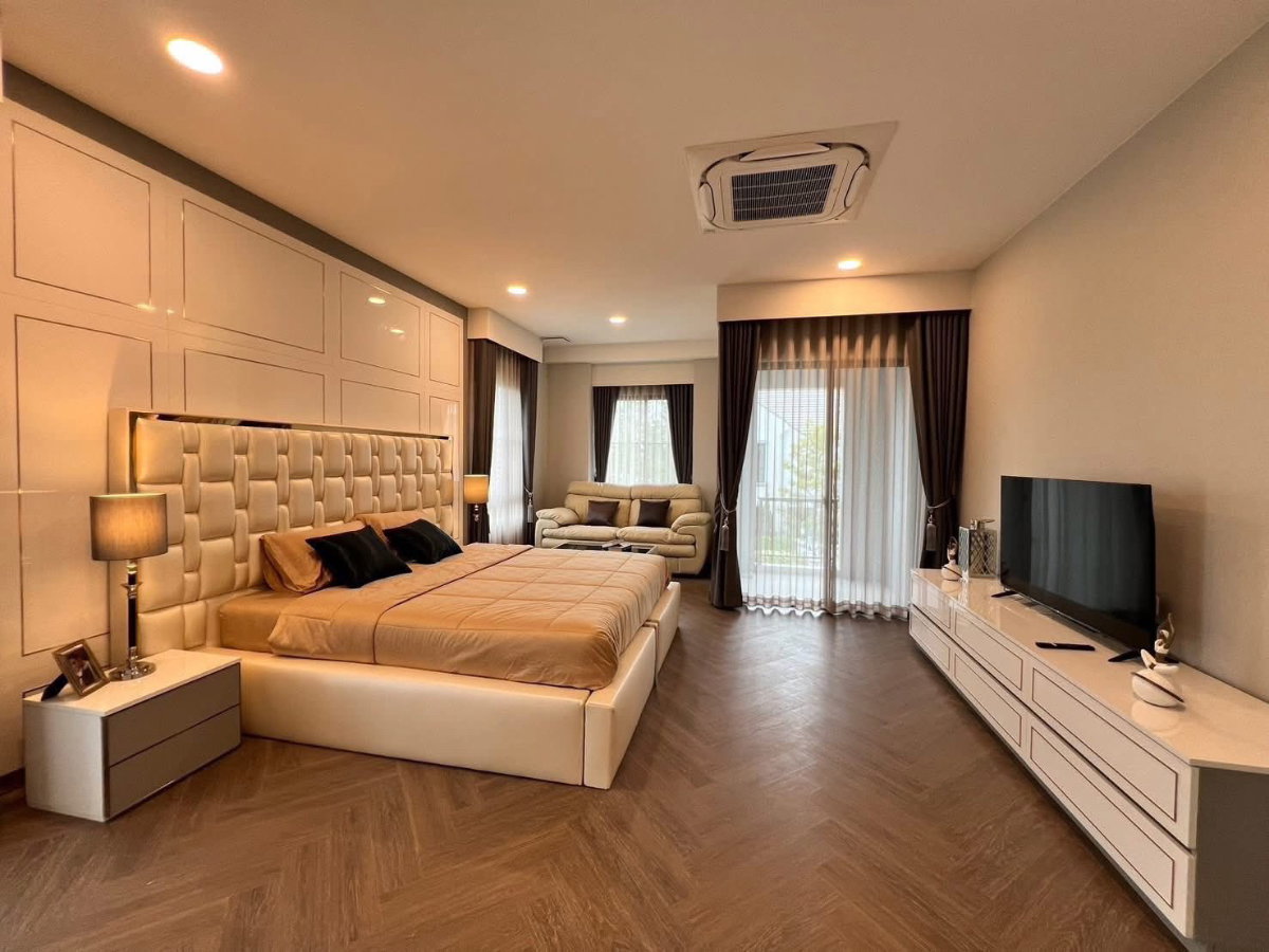 รูป 🏡✅😊 เช่าบ้านโครงการ นันทวัน พระราม9-กรุงเทพกรีฑาตัดใหม่ ตกแต่งหรูหรา พื้นที่ใช้สอยกว้างขวาง โลเคชั่นดี - รูปที่ 12/27