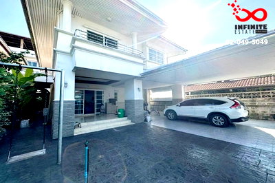 เช่าบ้านเดี่ยว ม.ราชภัฏจันทรเกษม : ให้เช่าบ้านเดี่ยว 2 ชั้น มบ.สังข์สิทธิ์ ถนนโชคชัย 4 ลาดพร้าว 