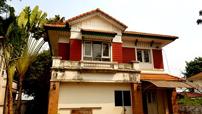 ขายบ้านเดี่ยว : ขายบ้านเดี่ยว หมู่บ้านมณีรินทร์ เลค แอนด์ พาร์ค บางคูวัด ปทุมธานี