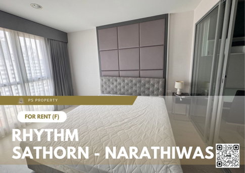ให้เช่า 📍 Rhythm Sathorn - Narathiwas 📍 เฟอร์นิเจอร์ และ เครื่องใช้ไฟฟ้าครบ ใกล้ BTS ช่องนนทรี