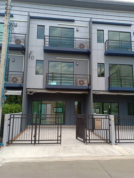 P-50222 🏡 ทาวน์โฮม 3 ชั้น ใหม่มาก! บ้านกลางเมือง พระราม 9-อ่อนนุช ใกล้ Airport Link บ้านทับช้าง Line ID: @easythaihome 085-592-2897
